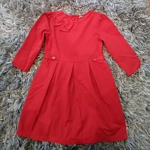 Janie and Jack Red formal girls dress